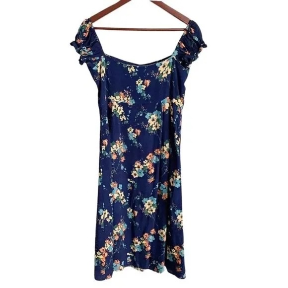 Capulet Mae Floral Button Front Midi Dress XS Blue NWT - Picture 2 of 8